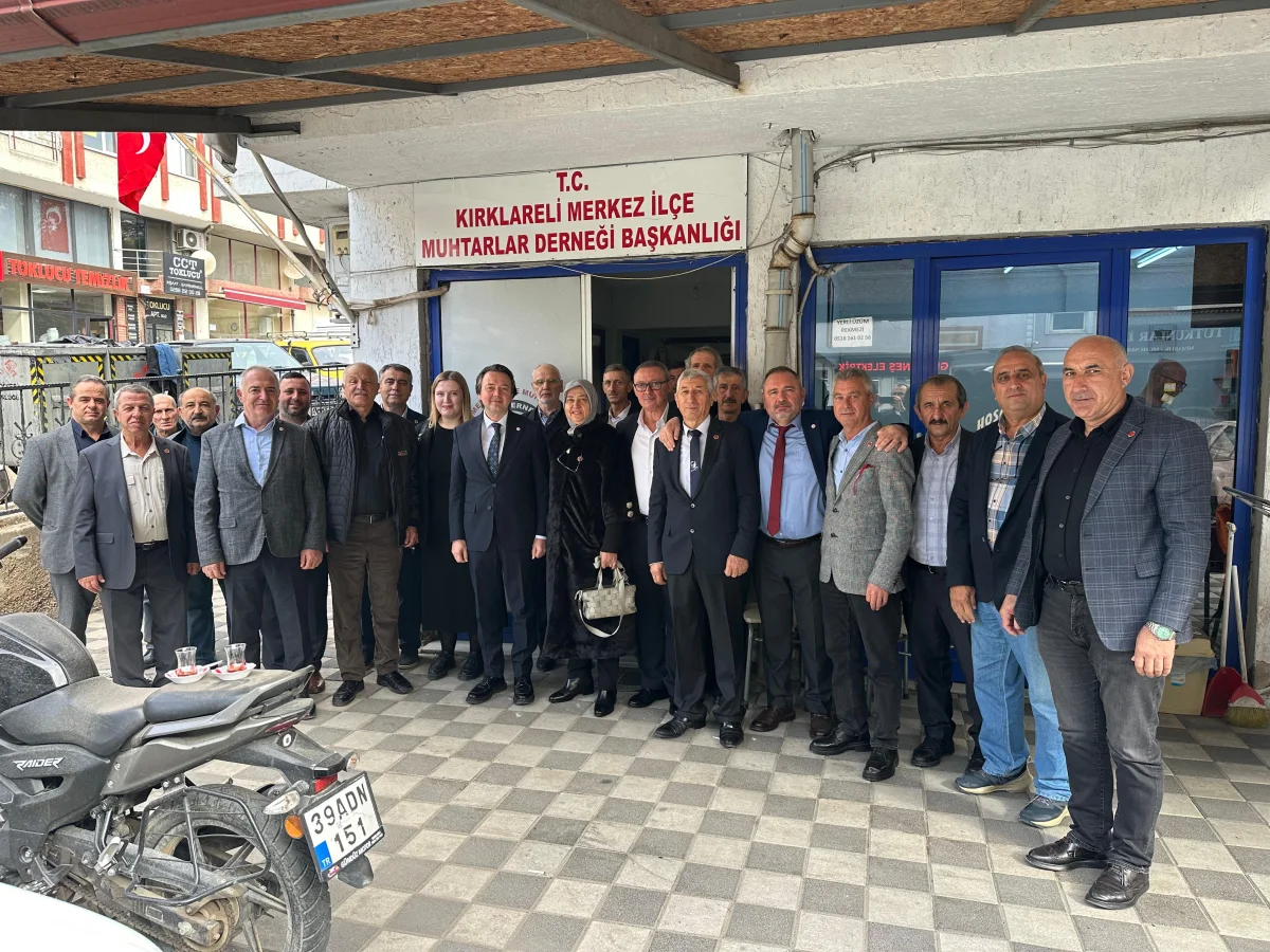 TERZİ VE YENİ PARTİ’DEN MUHTARLAR DERNEĞİ’NE ZİYARET