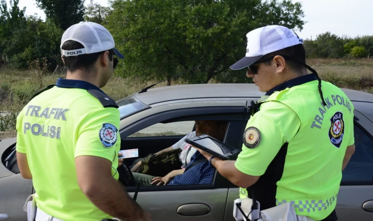 Kırklareli'de 341 Araç Trafikten Men Edildi