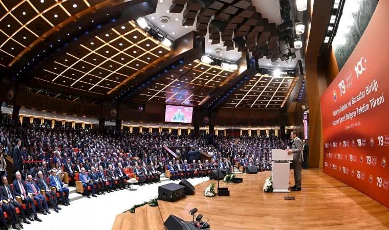 Kırklareli Ticaret ve Sanayi Odası Yönetimi “ Şeref Belgesi Takdim Töreni ”ne katıldı