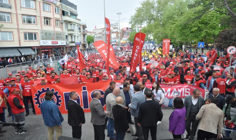 KIRKLARELİNDE 1 MAYIS COŞKU İLE KUTLANDI