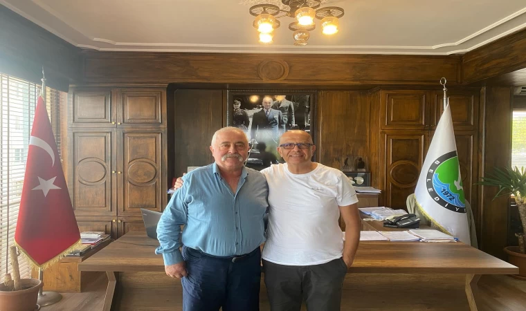 BERBEROĞLU'NDAN BAŞKAN TAHİR IŞIK’A ZİYARET