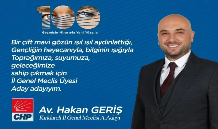 GERİŞ :GELEÇEĞİMİZE SAHİP ÇIKMAK İÇİN ADAYIM DEDİ