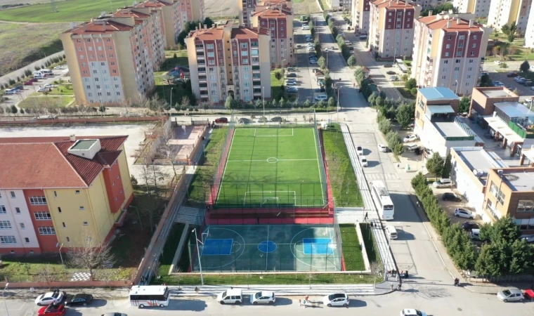 LÜLEBURGAZ BELEDİYESİ 'NİN YENİ SPOR ALANI TAMAMLANDI