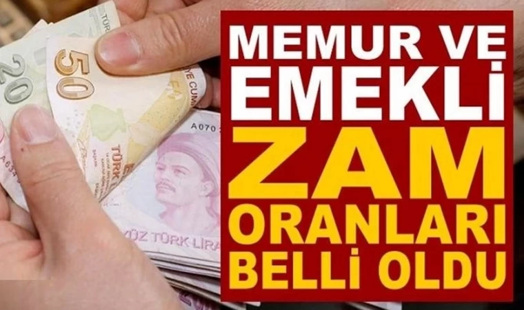 Zam Oranları Belli Oldu