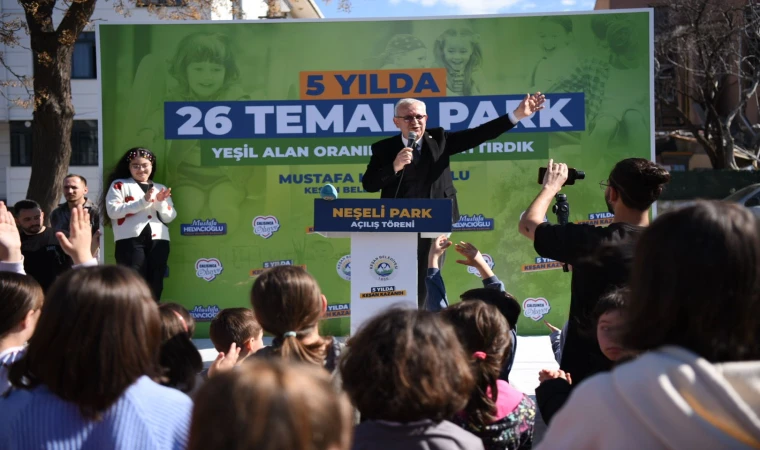 Neşeli Park’ta neşeli açılış