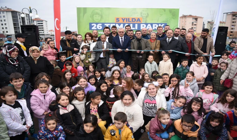 Keşan’ın en büyük temalı parkı Macera Parkı açıldı