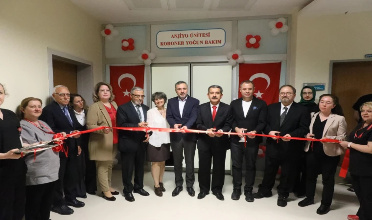 Prof. Dr. Ömer IŞIK Kalp Damar Cerrahi Yoğun Bakım ve Anjiyo Ünitesi Açıldı
