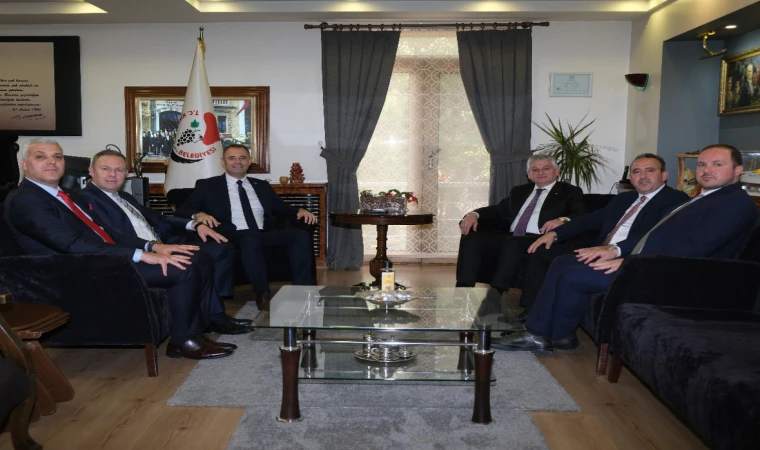 Trakya Kalkınma Ajansı Yönetim Kurulu Üyeleri’nden, Kırklareli Belediye Başkanı Derya Bulut’a “Ziyaret 