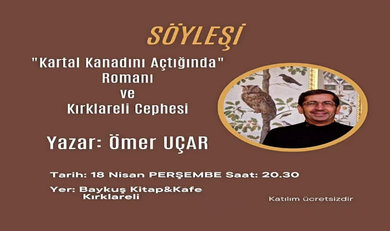 Uçar Kırklareli'ne Geliyor