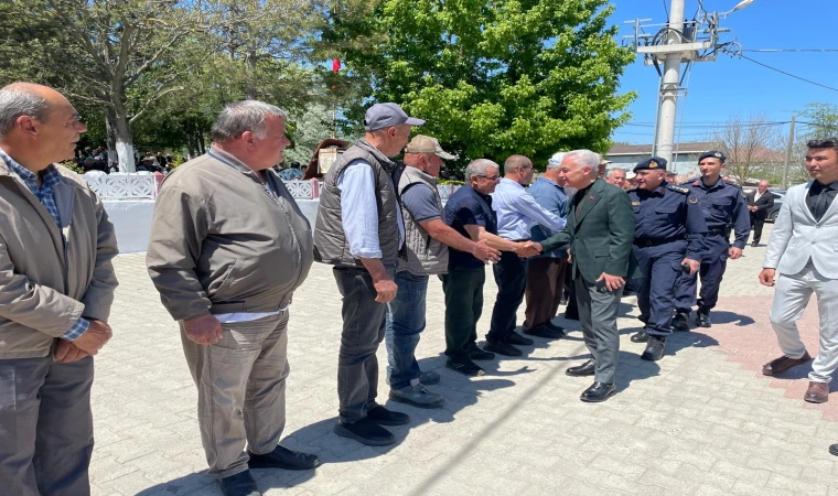 ARİZBABA KÖYÜNDE YAĞMUR DUASI YAPILDI