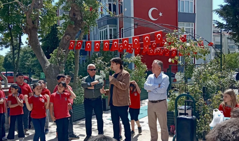 Mustafa Dalcalı İlkokulunda çocuklarla birlikte yerel tohum Ekimi