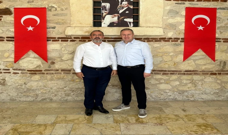 Kırklareli TSO Başkanı Soner Ilık, Trakya Kalkınma Ajansı Genel Sekreteri Mahmut Şahin’i Misafir Etti