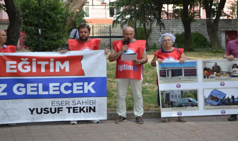 “Tekinsiz Eğitim, Tekinsiz Gelecek”