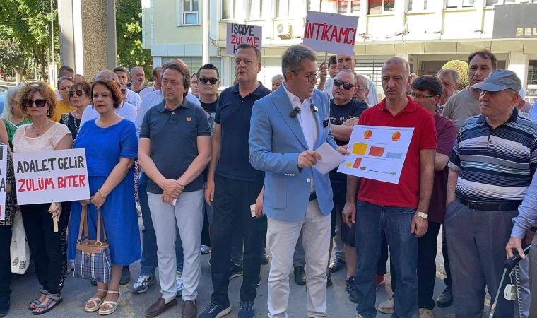 CHP’den Kırklareli Belediyesi Önünde Emekçilere Destek Açıklaması