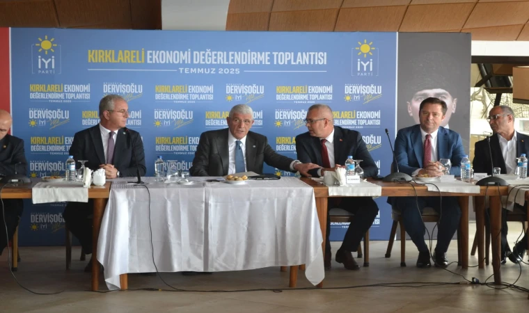 İYİ PARTİ GENEL BAŞKANI KIRKLARELİ'LERLE BULUŞTU