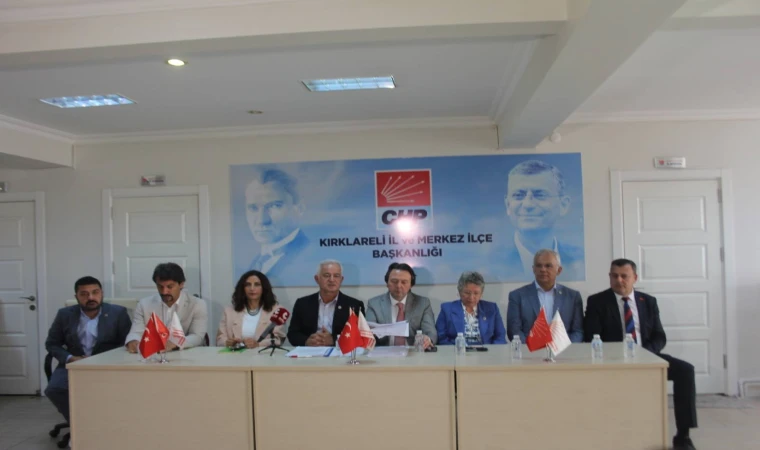CHP Kırklareli'de Sahaya İndi