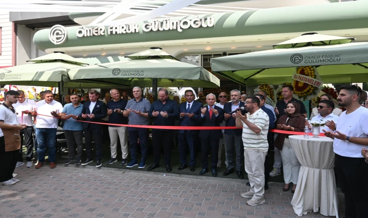 Kırklareli TSO Meclis Başkanı Özsan ile Yönetim Kurulu Başkan Yardımcısı Yüce, “Ömer Faruk Gülümoğlu Cafe”nin Açılışına Katıldı