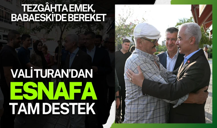 Tezgâhta Emek, Babaeski'de Bereket