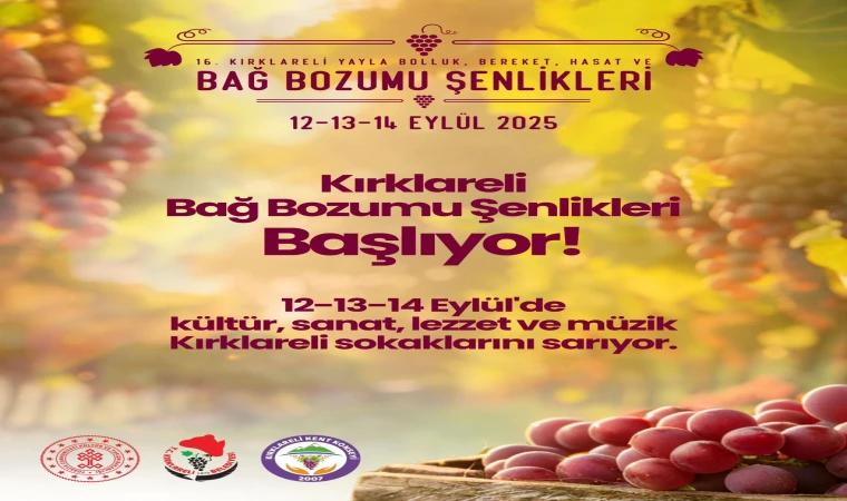 16. YAYLA, BOLLUK, BEREKET, HASAT ve BAĞ BOZUMU ŞENLİKLERİ  12 EYLÜL'DE BAŞLIYOR