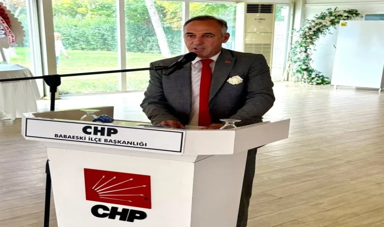 Av.Zafer Çevik CHP Babaeski İlçe Başkanı Oldu