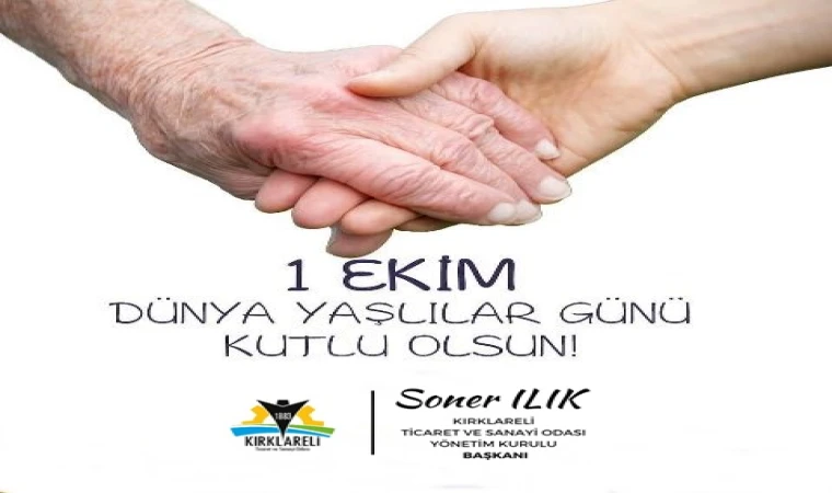 “Yaşlılarına gereken önemi vermeyen bir toplumun huzur içinde olması mümkün değildir”