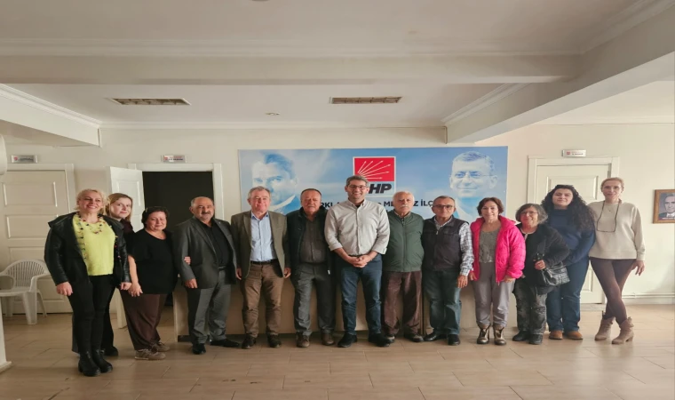2021 Tüm Emekli Sen Sendikasından CHP Merkez İlçe Başkanlığına Ziyaret