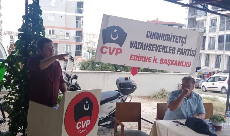 Cumhuriyetçi Vatanseverler Partisi Kırklareli de resmen kuruldu. 
