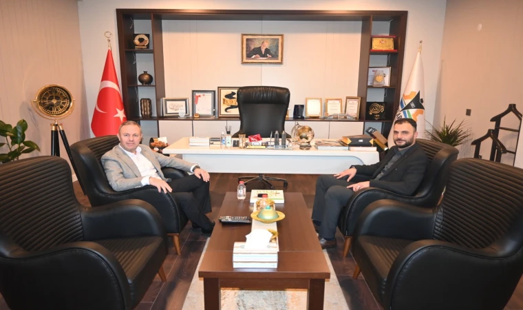 Kırklareli TSO Başkanı Soner Ilık, DSİ Kırklareli 112. Şube Müdürü Mehmet Cemil Sarı’yı Ağırladı