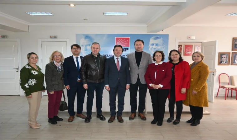 Kırklareli TSO Başkanları Ilık ile Özsan, CHP Kırklareli İl Başkanı Av. Bora Terzi’ye “Hayırlı Olsun” Ziyaretinde Bulundu