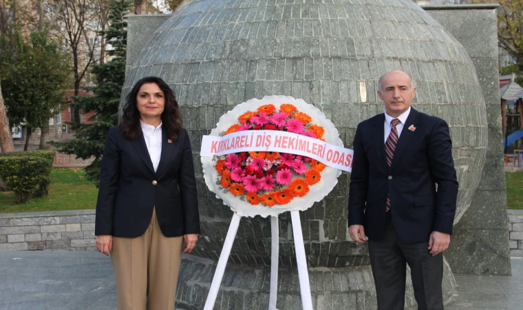 Kırklareli’nde Dünya Diş Hekimliği Günü Nedeniyle tören Düzenlendi.
