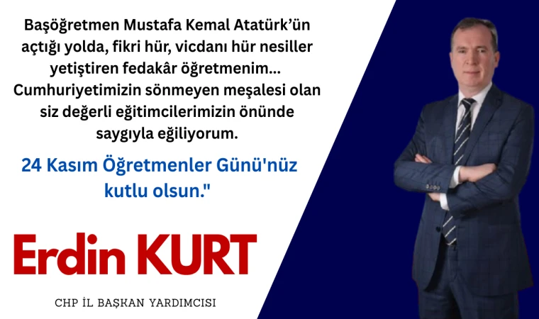 Kurt'tan Öğretmenlere Saygı Duruşu: "Sönmeyen Meşalesiniz"