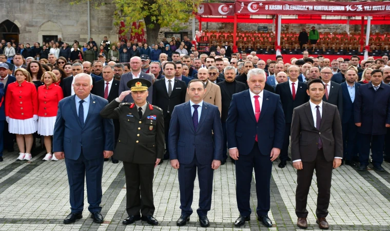 Lüleburgaz kurtuluşun 103’üncü yılını kutladı
