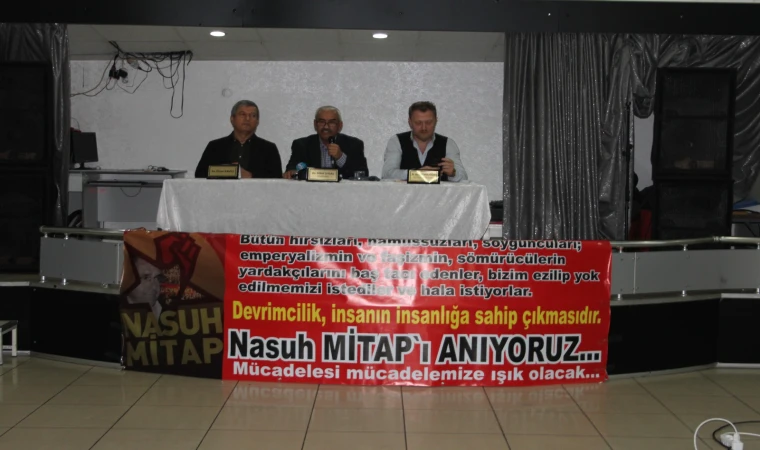 Nasuh Mitap, 11. Yılında Kırklareli'nde Yoldaşları tarafından Anıldı