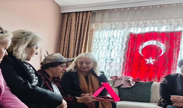 Türk Anneler Derneği'nden Şehit Karaca'nın Ailesine Ziyarte