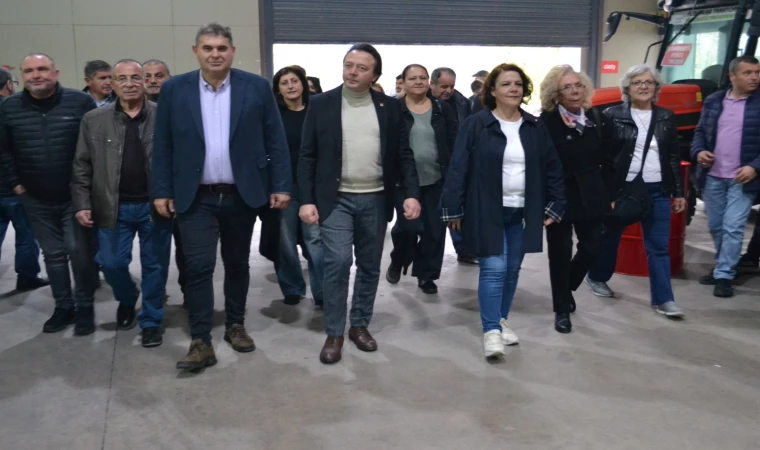 CHP Heyeti 5. Tarım, Hayvancılık ve Gıda Fuarını Ziyaret Etti