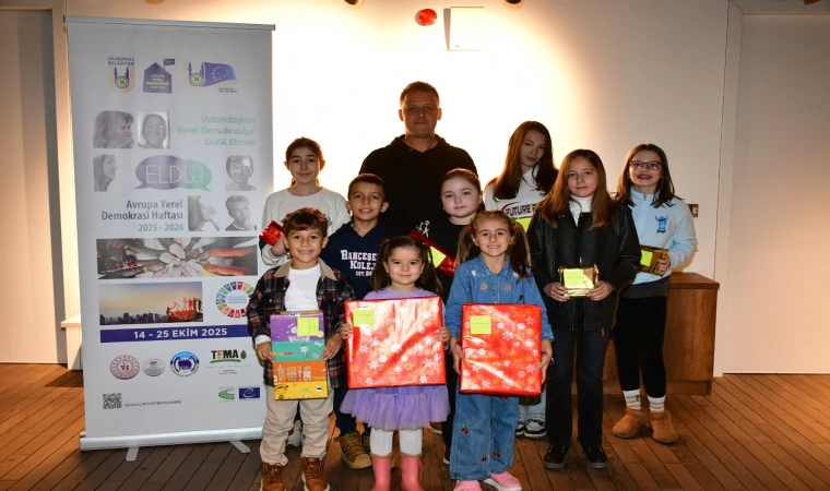 'Kendi Parkımı Tasarlıyorum' resim yarışması ödülleri verildi