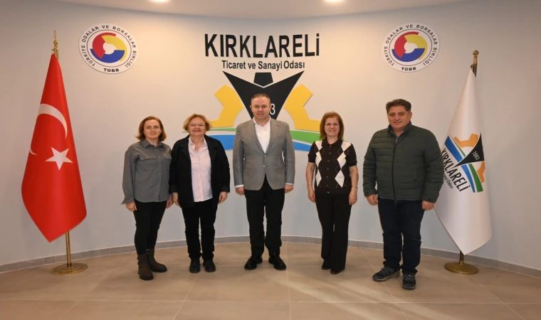 Kırklareli Ticaret ve Sanayi Odası Başkanı Soner Ilık, Çağdaş Yaşamı Destekleme Derneği’ni Ağırladı