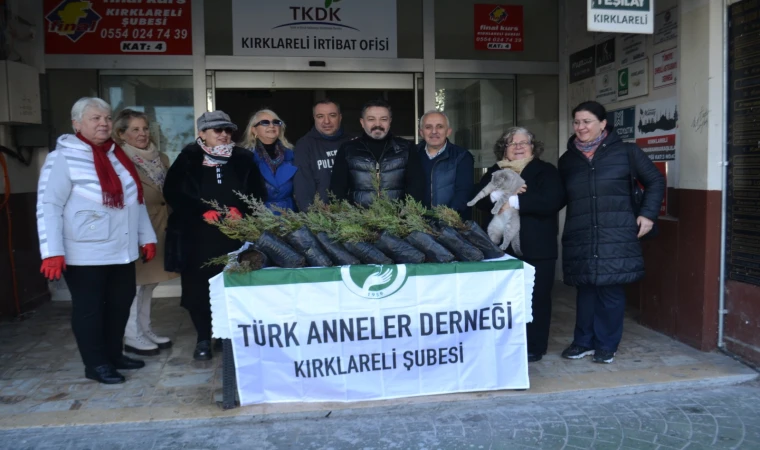 Kırklareli’nde Geleceğe Nefes:Annelerden Anlamlı Fidan Bağışı