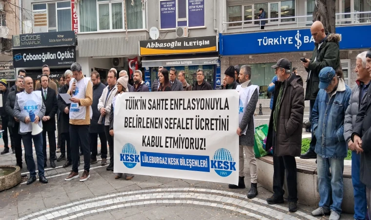 Lüleburgaz KESK Bileşenleri:TÜİK VERİLERİNE İNANMIYORUZ