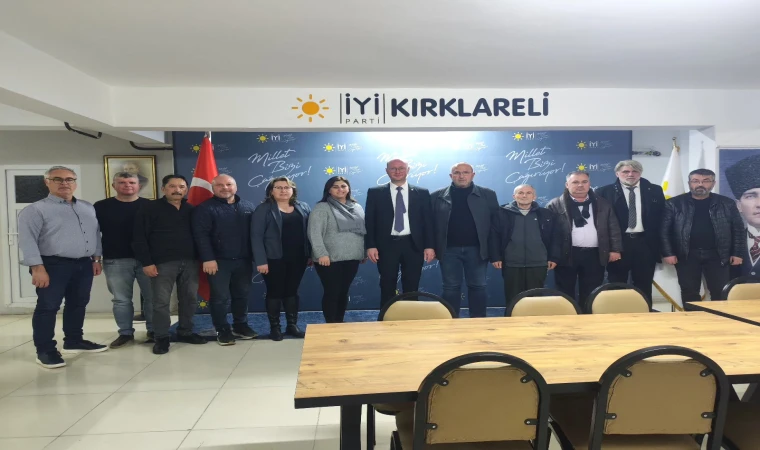 *İYİ Parti Kırklareli İl Başkanı Oktay Mutlu İlçe Başkanlarıyla Buluştu*