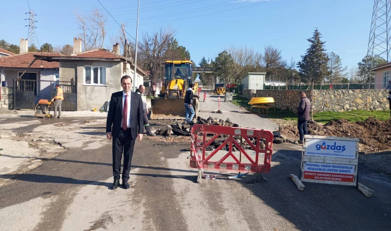 *Vize Belediyesi’nden Doğalgaz Çalışmalarına Yakın Takip*