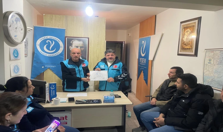 Edirne Yesevî Arama Kurtarma (YAK) Ekip Liderliği’ne Sadık Bektaş Getirildi