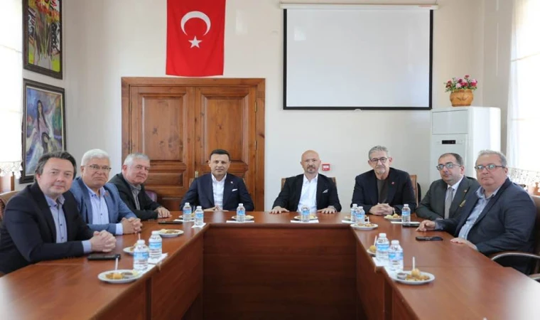 CHP MARMARA BÖLGE İL BAŞKANLARI ŞARKÖYDE TOPLANDI.