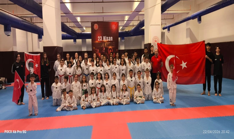 Kırklareli’nde 23 Nisan Coşkusu Taekwondo ile Yaşandı