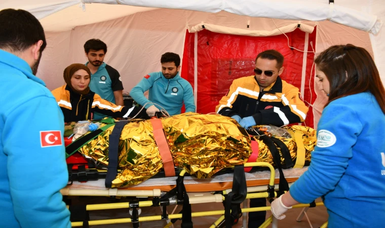 Lüleburgaz’da Sel Taşkın Tatbikatı gerçekleştirildi