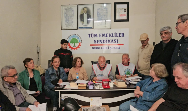 Kırklareli Emeklilerinden AYM'ye Çağrı: "Söz Artık Emeklinin!"