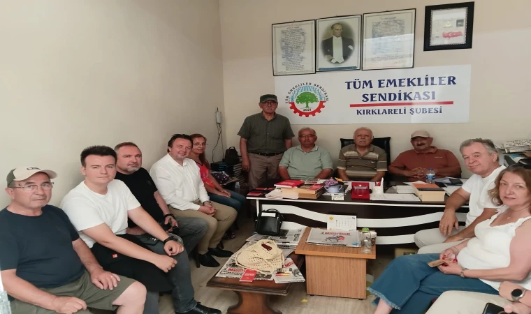 CHP Heyetinden 2021 Tüm Emekliler Sendikası’na Ziyaret