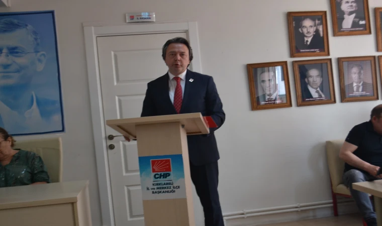 CHP KIRKLARELİ İL BAŞKANI BORA TERZİ: “İKTİDAR ÇİFTÇİYİ SEFALETE VE YIKIMA MAHKÛM ETMİŞTİR”