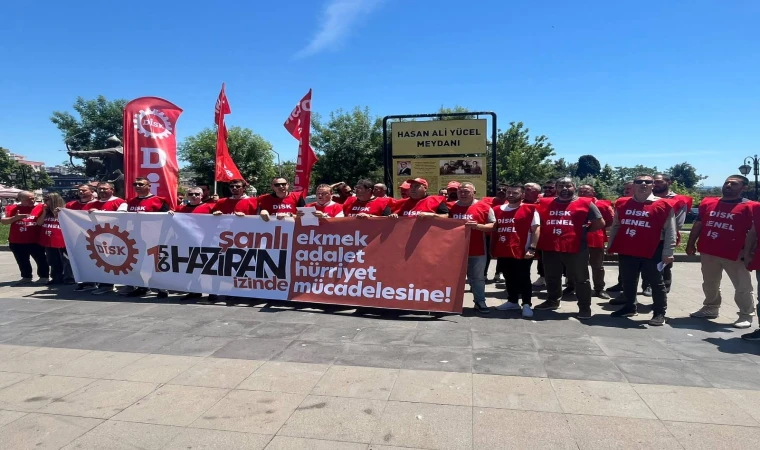 DİSK’ten 15-16 Haziran Direnişi’nin 56. Yılında Anma