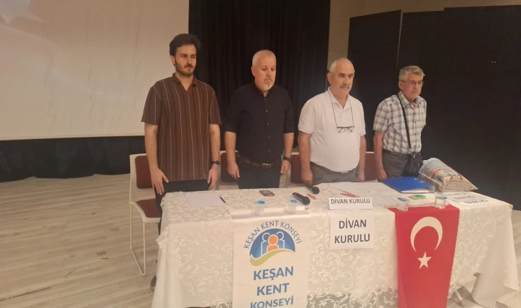KEŞAN KENT KONSEYİ SEÇİMLİ OLAĞAN GENEL KURULU GERÇEKLEŞTİRİLDİ